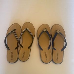 Ashley Blue women sandals size 10